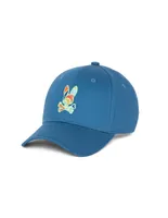 Gorra visera semicurva hebilla Psycho Bunny para hombre