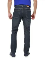 Jeans straight JBE lavado obscuro para hombre