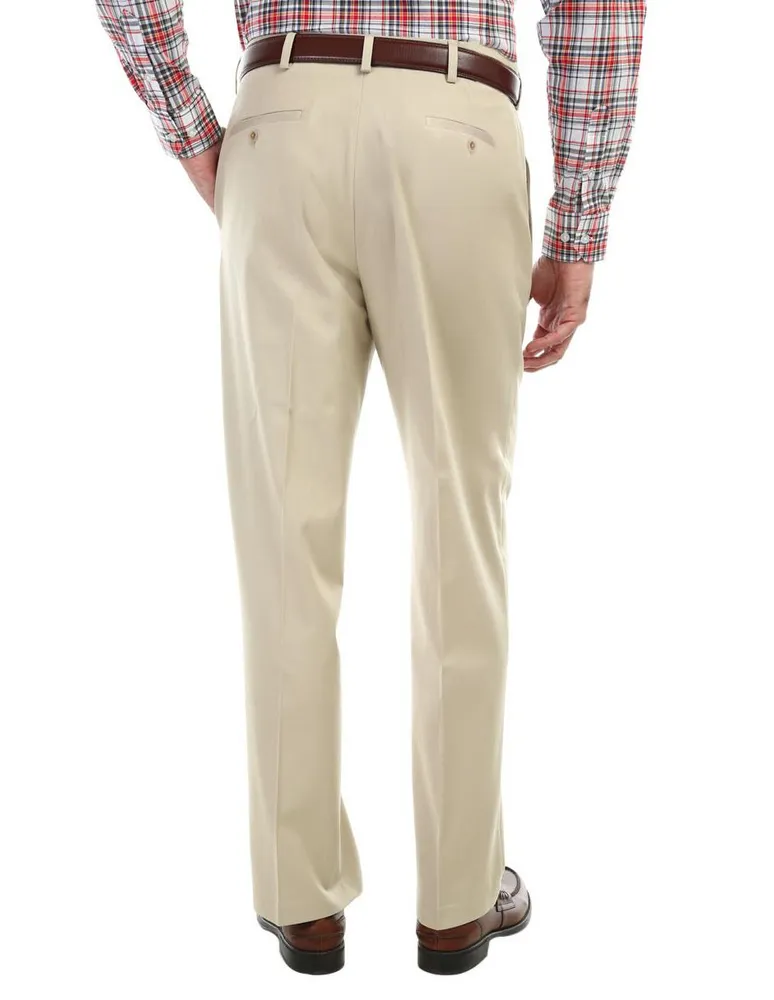 Pantalón regular Haggar de algodón para hombre