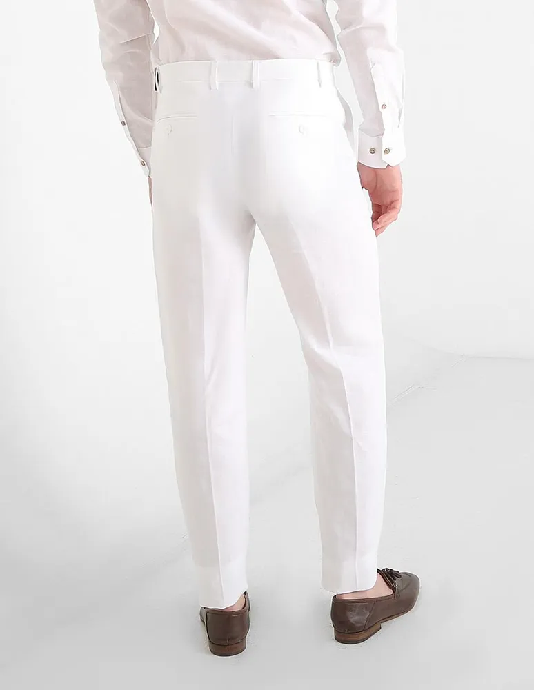 Pantalón regular Ábito de lino para hombre