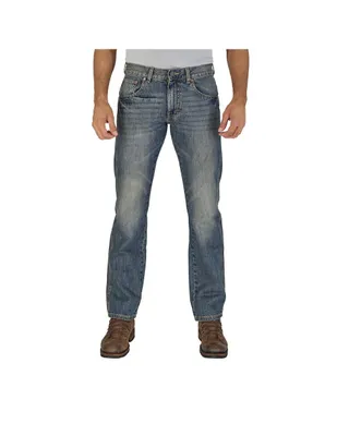 Jeans slim Wrangler lavado deslavado para hombre