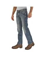 Jeans slim Wrangler lavado deslavado para hombre