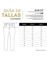 Jeans slim Lee lavado denim para hombre