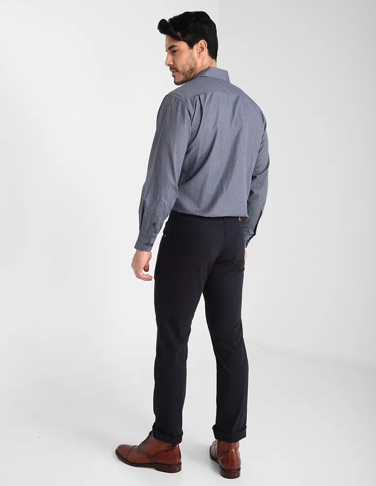 Pantalón regular Polosur de algodón para hombre