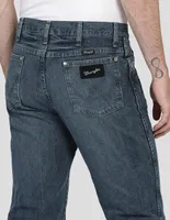 Jeans slim Wrangler deslavado para hombre