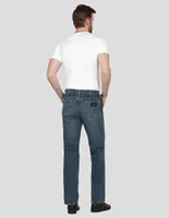 Jeans slim Wrangler deslavado para hombre