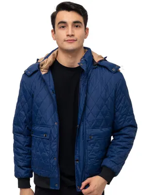 Chamarra Moderno impermeable con capucha desmontable para hombre