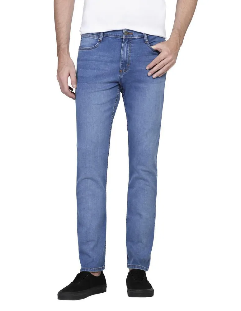 Jeans slim Lee lavado denim para hombre