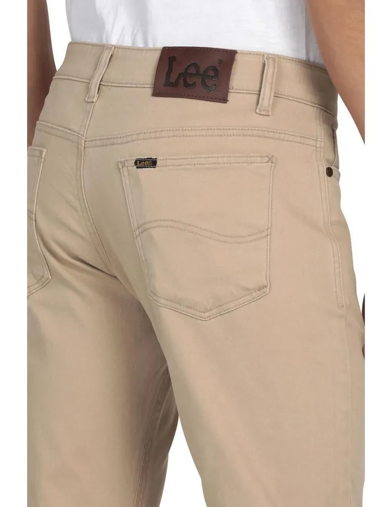 Jeans slim Lee lavado claro para hombre