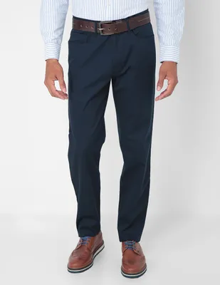 Pantalón straight Haggar de algodón para hombre