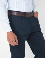 Pantalón straight Haggar de algodón para hombre