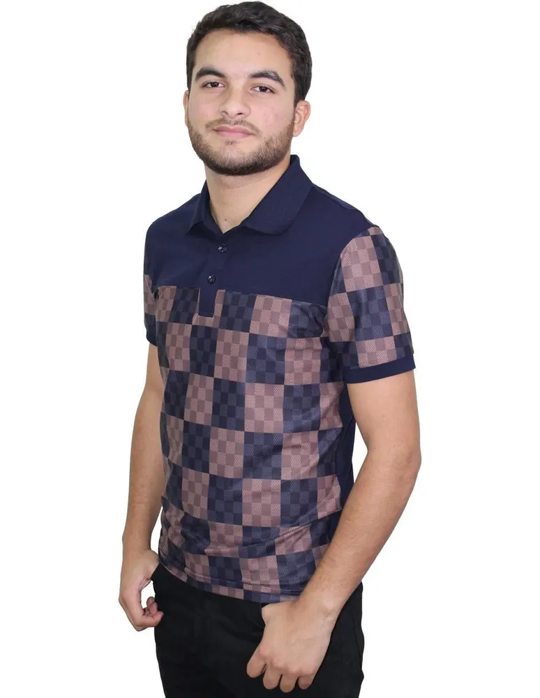 Playera Pavini cuello polo para hombre