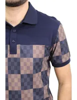 Playera Pavini cuello polo para hombre