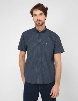 Camisa casual Dioro manga corta para hombre