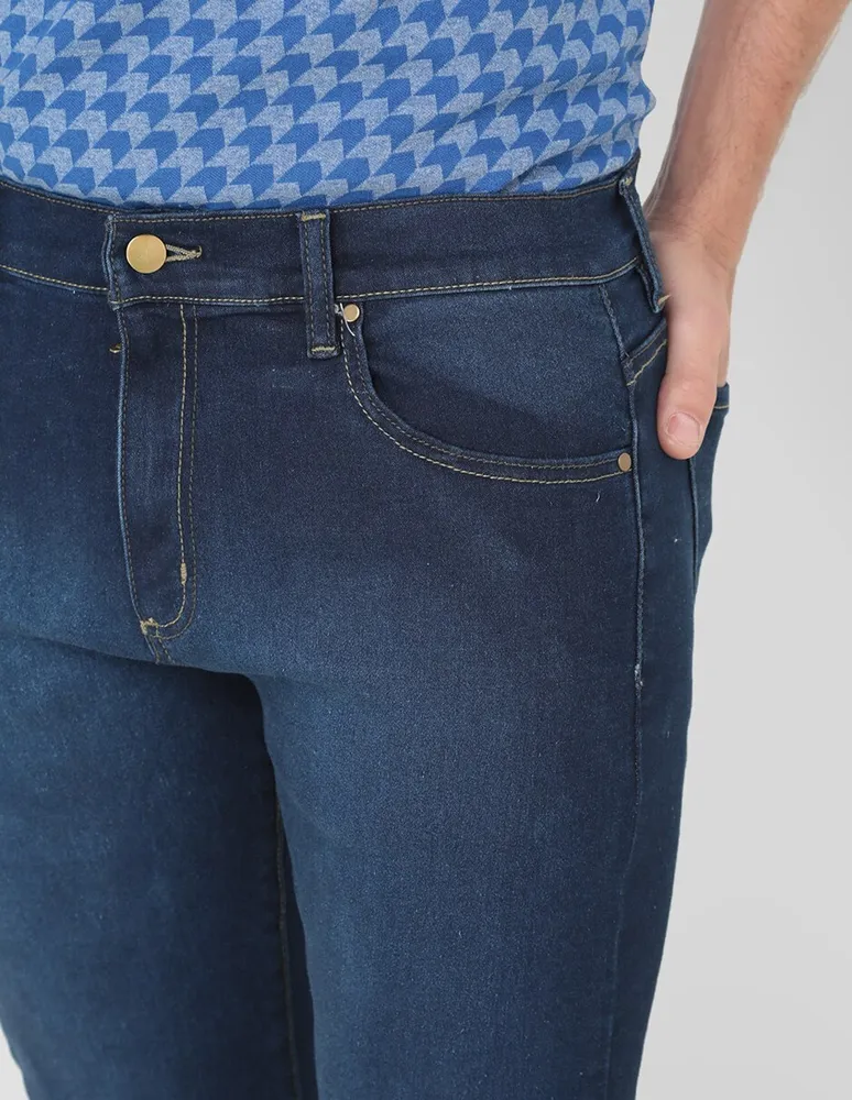 Jeans slim JBE lavado deslavado para hombre
