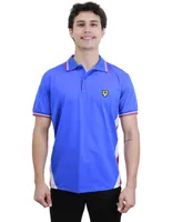 Playera tipo polo Moderno estampado logo para hombre