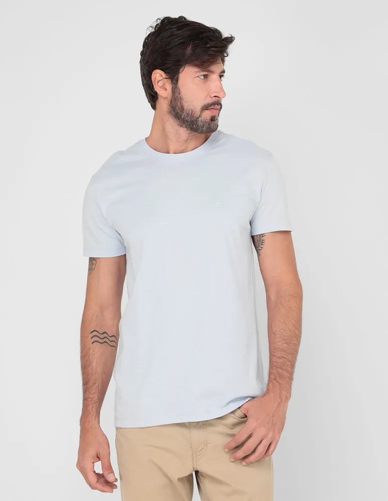 Playera Polosur cuello redondo para hombre