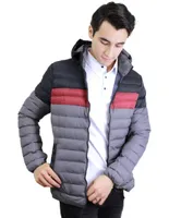 Chamarra Benziny impermeable con capucha desmontable para hombre