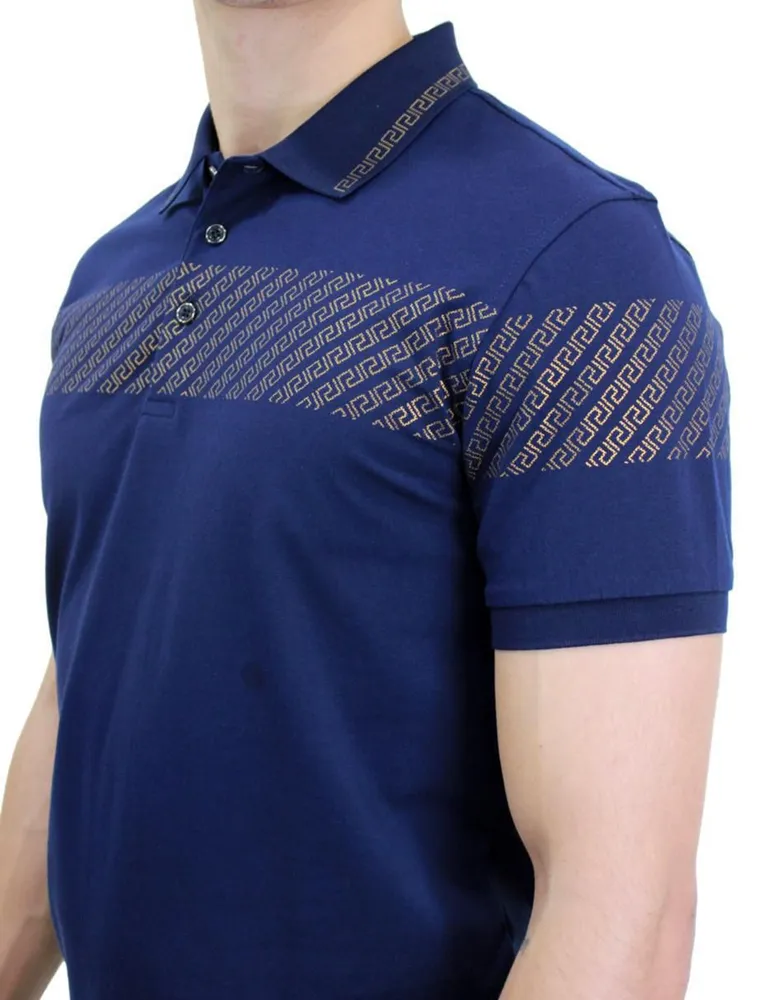 Playera Pavini cuello polo para hombre