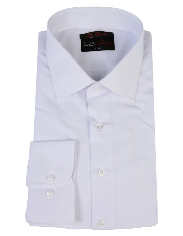 Camisa de vestir L.P.C. bambú manga larga para hombre