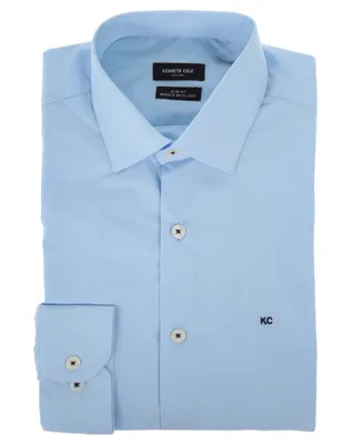 Camisa de vestir Kenneth Cole manga larga para hombre