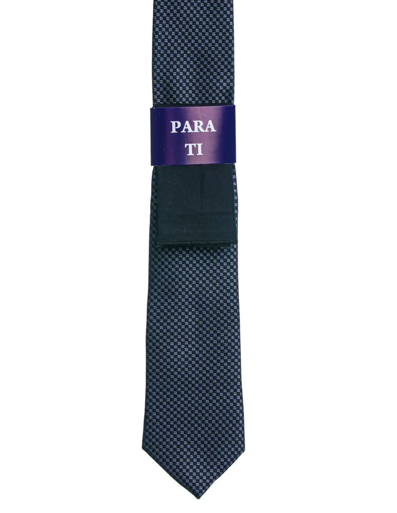 Set corbata Marco Fontana regular a cuadros para hombre