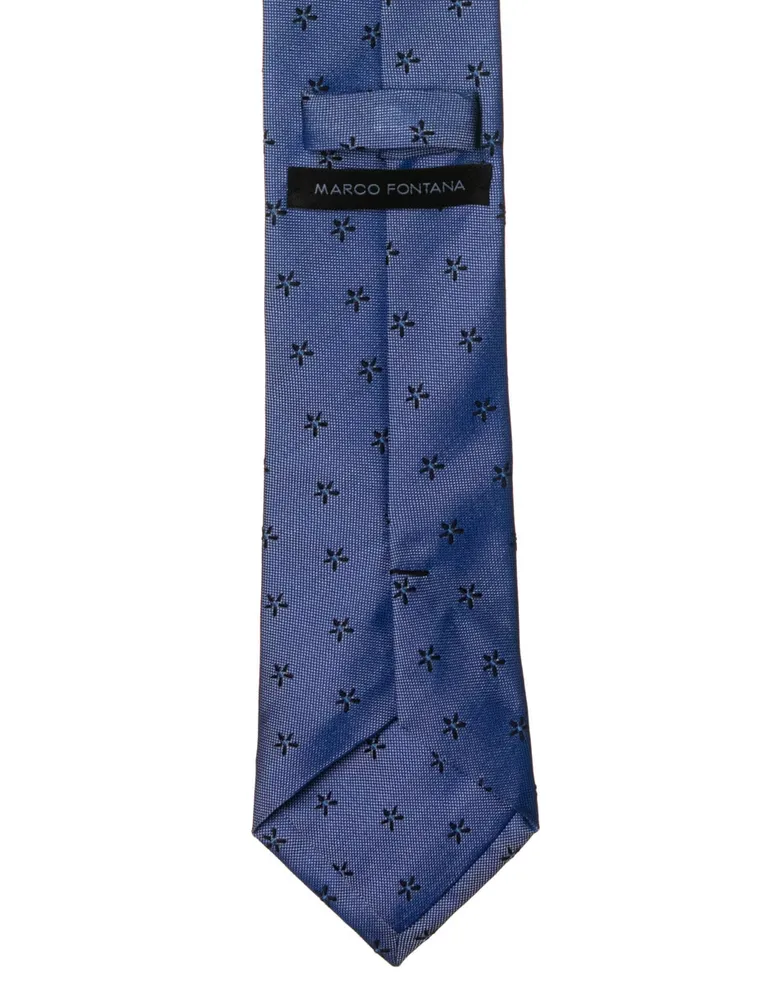 Corbata Marco Fontana regular floral para hombre