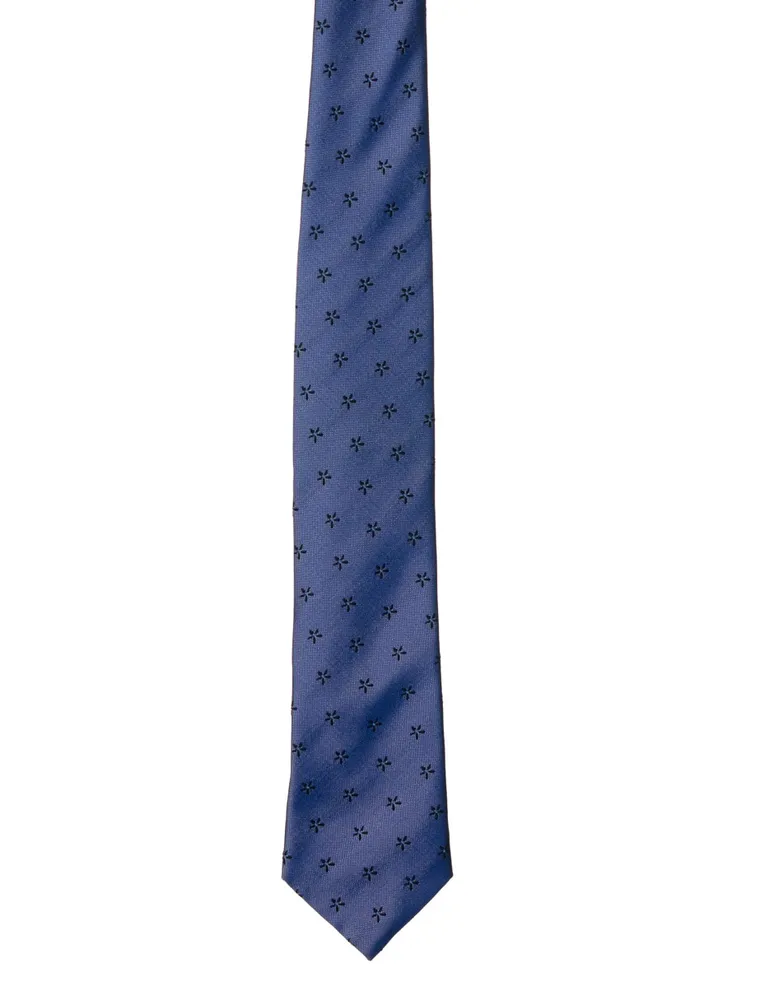 Corbata Marco Fontana regular floral para hombre