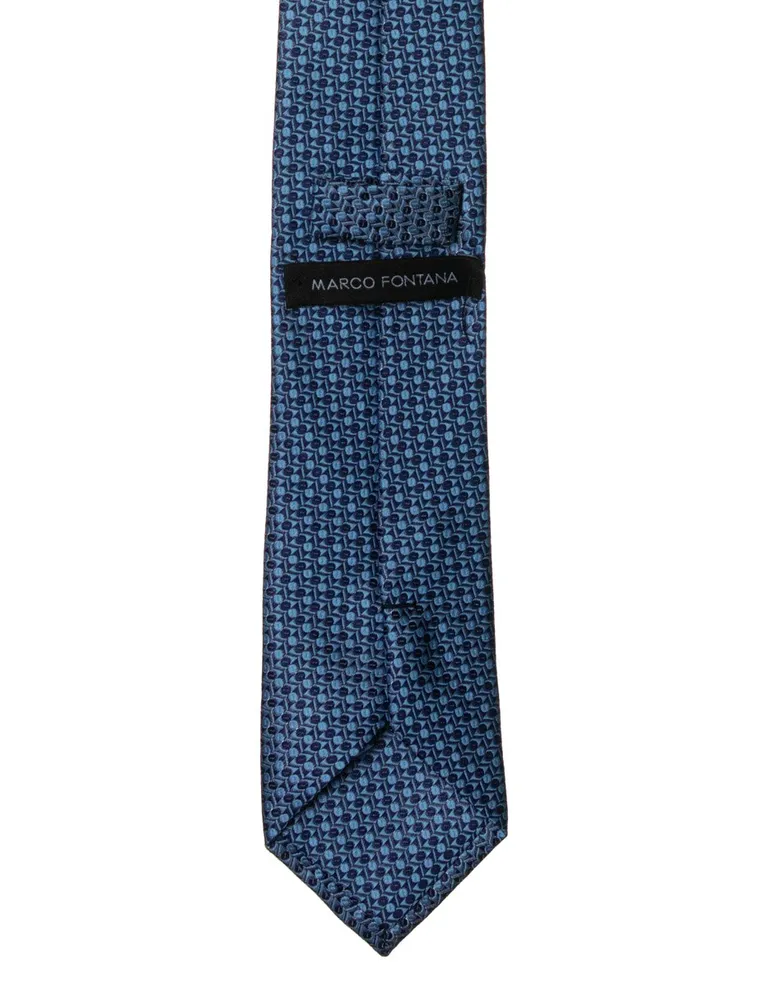 Corbata Marco Fontana regular a lunares para hombre