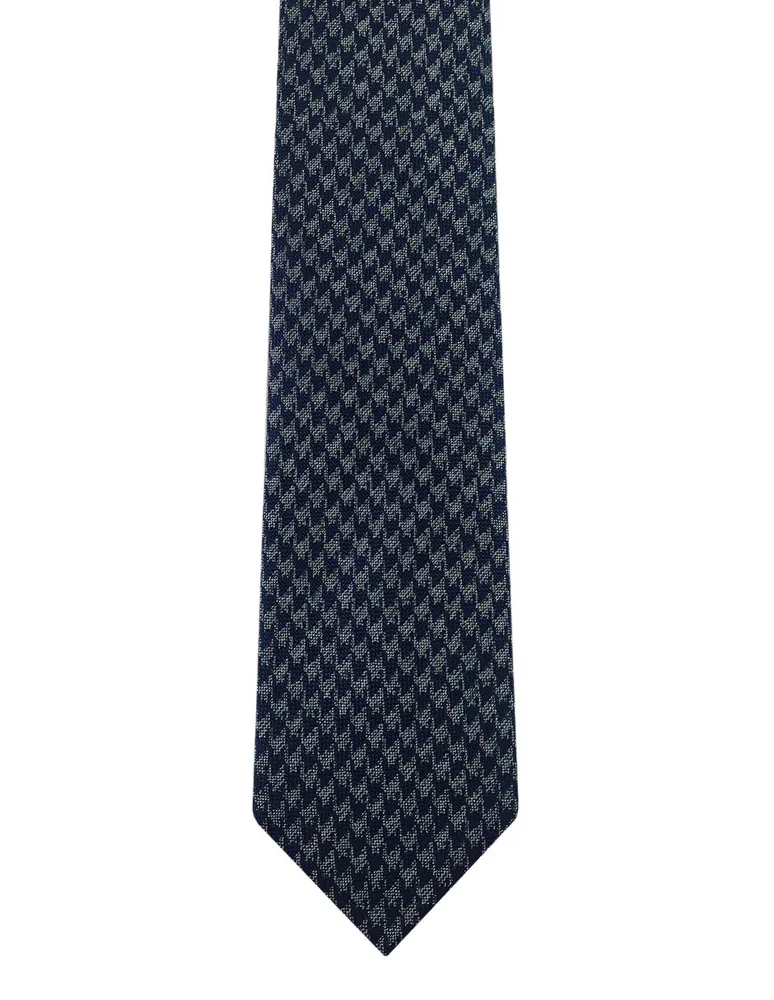 Corbata DKNY C de algodón estampado gráfico para hombre