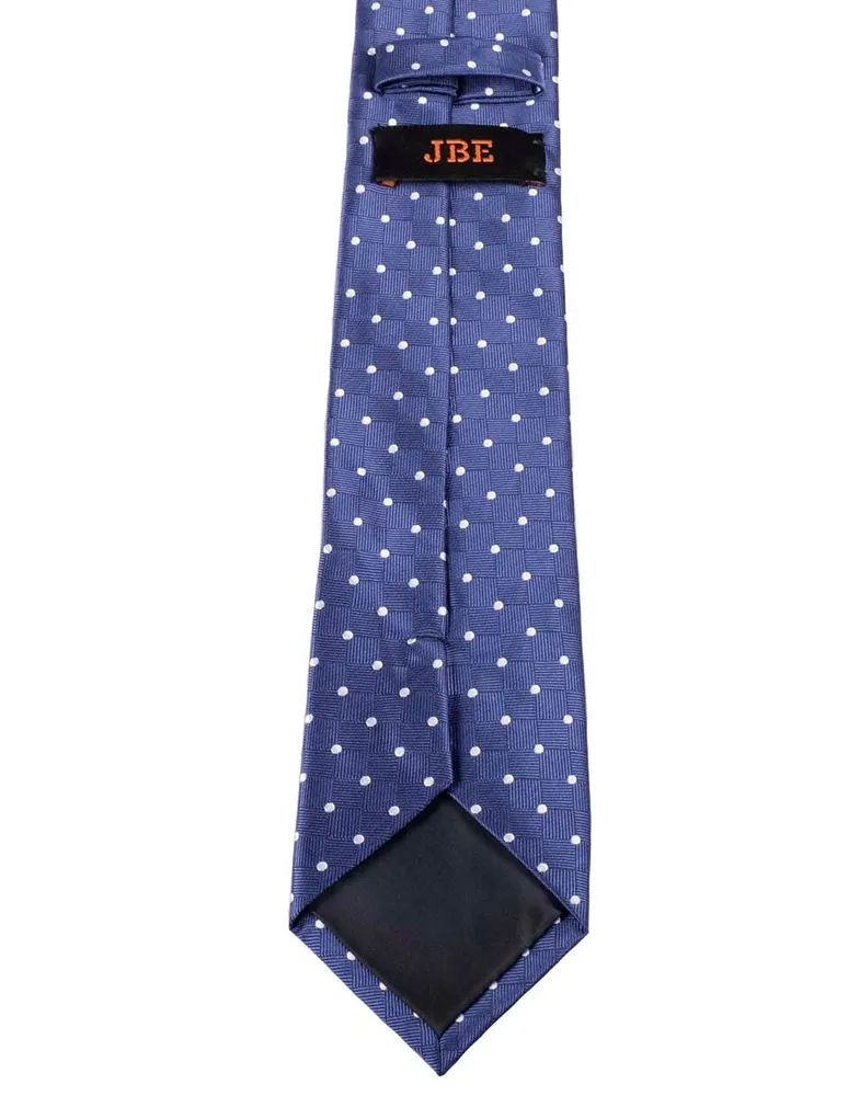 Corbata JBE regular estampado a lunares para hombre