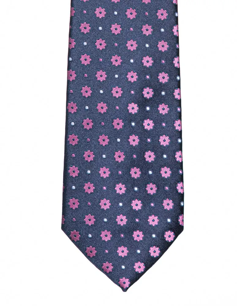 Corbata Marco Fontana regular estampado floral para hombre