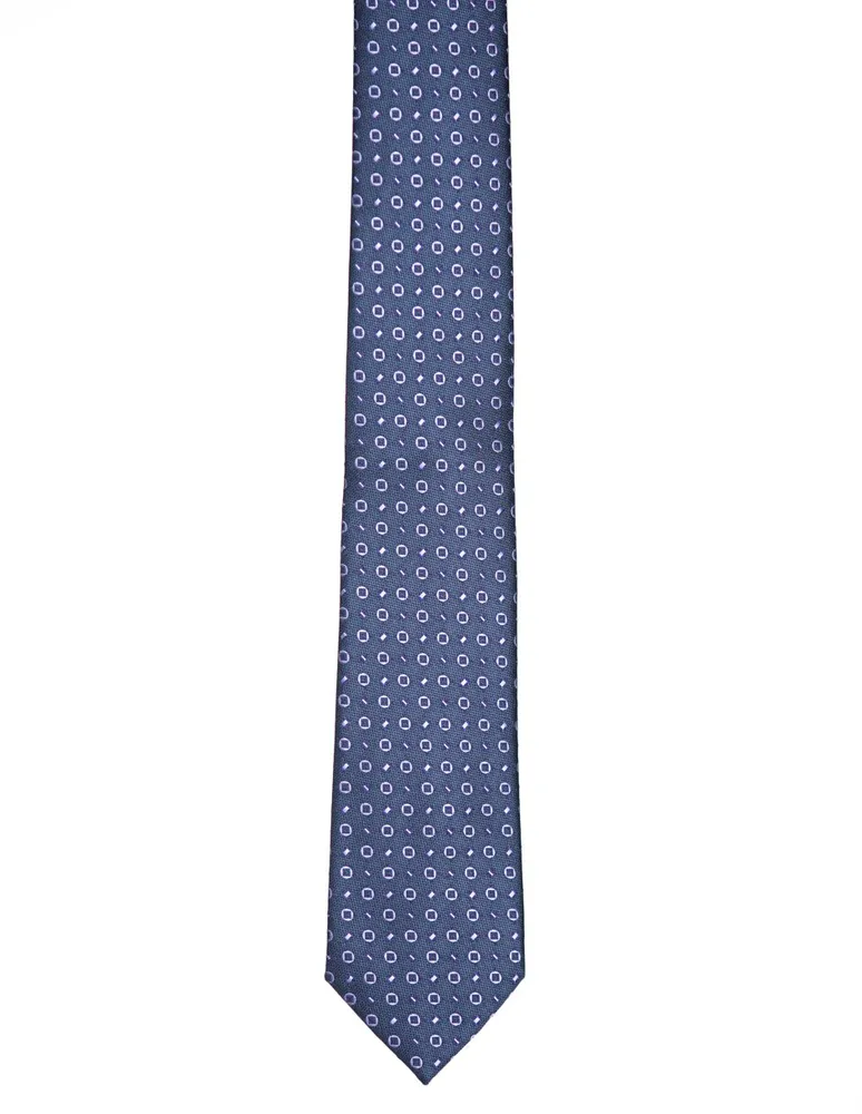 Corbata Marco Fontana regular estampado étnico para hombre