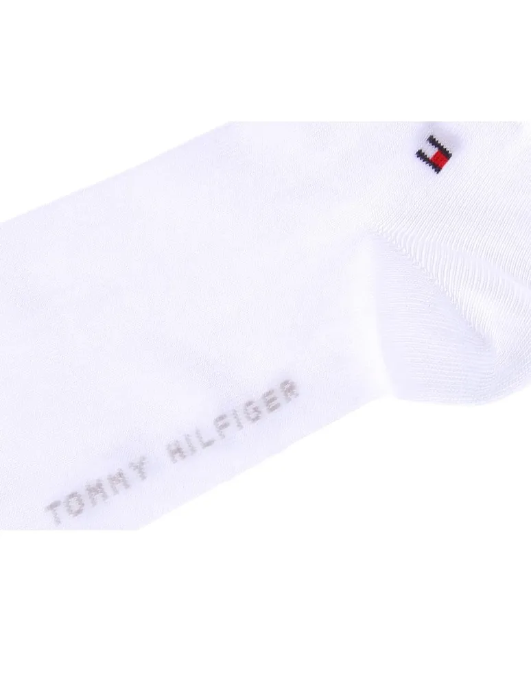 Calcetín Tommy Hilfiger tín algodón blanco