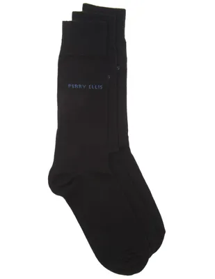 Calcetín Perry Ellis para hombre 3 pares