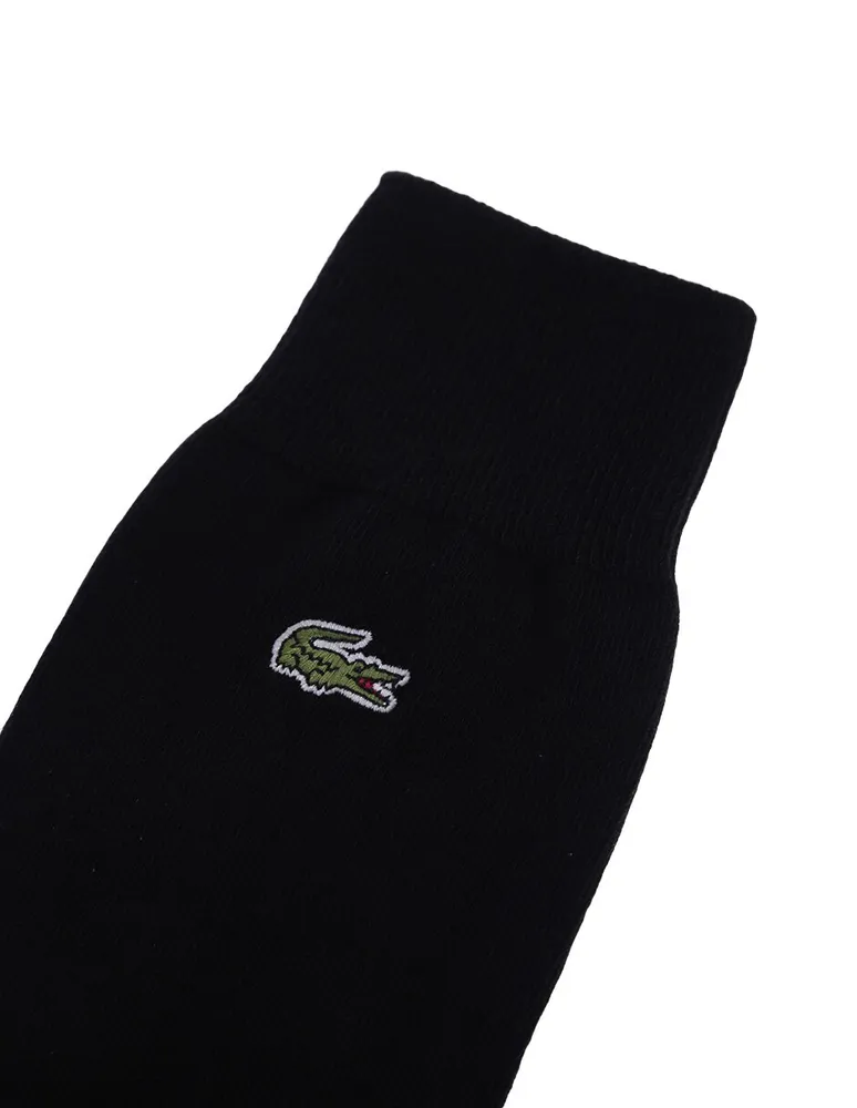 Calceta Lacoste de algodón para hombre 3 pares