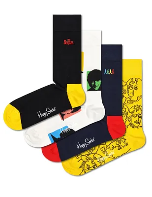 Calcetines Happy Socks de algodón para hombre 4 pares