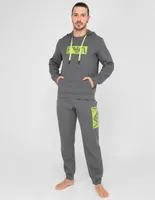 Sudadera pijama Armani estampado jaspeado para hombre