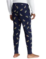 Pantalón pijama Polo Ralph Lauren estampado de algodón para hombre