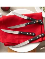 Set de Cuchillos para Carne 4 Piezas Wüsthof Gourmet Negro