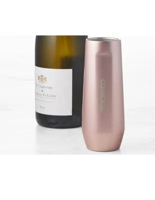 Vaso para Champagne Corkcicle rosa