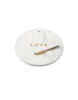 Tabla para Quesos Marble and Brass Love