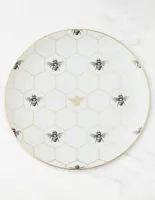 Plato botana Honeycomb de porcelana
