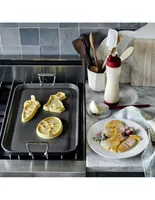 Plancha NS1 All-Clad Nonstick Double-Burner de aluminio