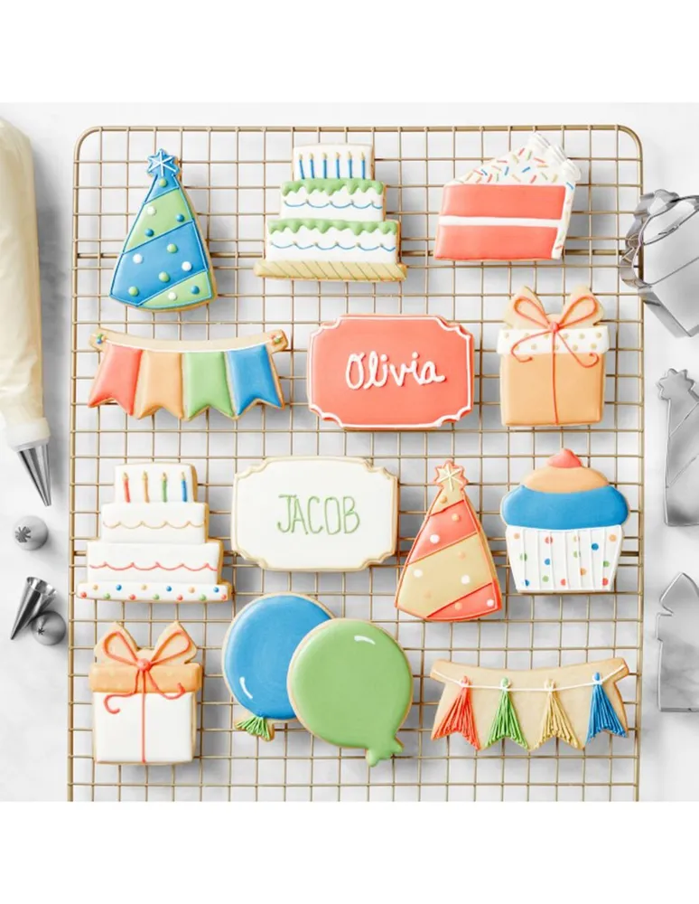Set de cortadores para galletas Birthday 85 piezas
