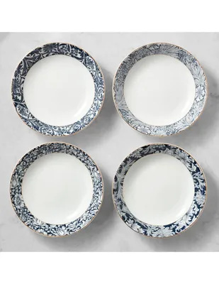 Set de bowl Morris & Co 4 piezas de porcelana