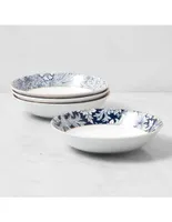 Set de bowl Morris & Co 4 piezas de porcelana