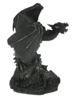 Figura decorativa dragón Cementerium Halloween