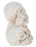 Figura decorativa cráneos Cementerium Halloween