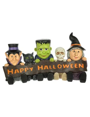 Figura decorativa letrero Cementerium Halloween